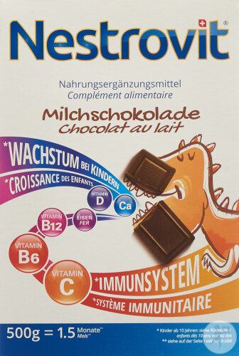 Nestrovit Milch Schokolade 500gr