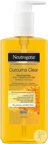 Neutrogena Curcuma Clear 3-in-1 Beruhigendes Reinigungsgel 200ml