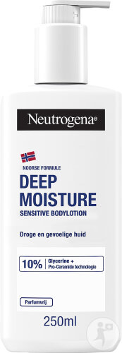 Neutrogena Deep Moisture Sensitive Body Lotion Pumpflasche 250ml