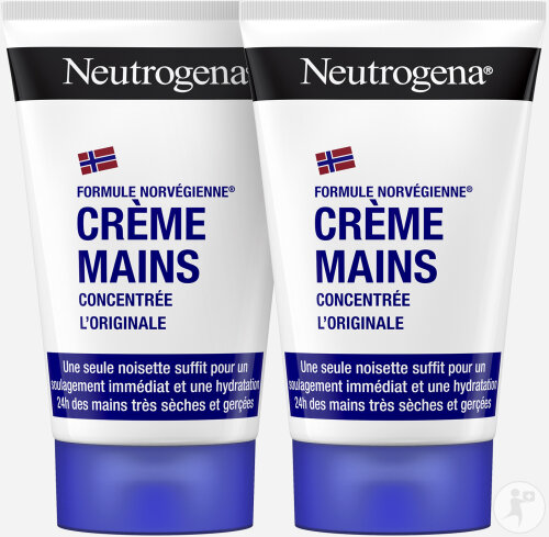 Neutrogena Handcreme Original Feuchtigkeit Trockene Haut 2x50ml