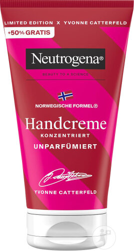 Neutrogena Formule Norwegische Formel Konzentrierte Unparfümierte Handcreme Tube 50ml + 25ml Gratis