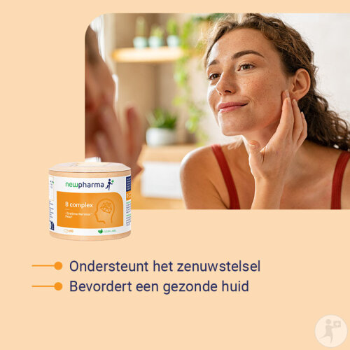Newpharma B Complex Nahrungsergänzung 90 Kapseln-3