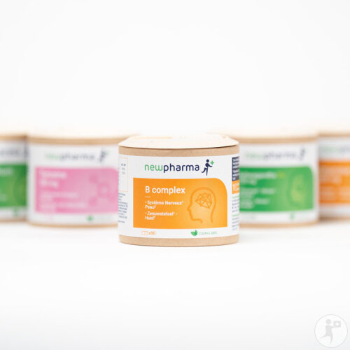 Newpharma B Complex Nahrungsergänzung 90 Kapseln-4
