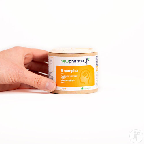 Newpharma B Complex Nahrungsergänzung 90 Kapseln-5