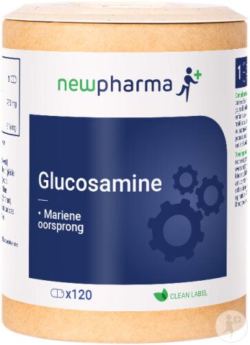 Newpharma Glucosamin Nahrungsergänzung 120 Kapseln NF