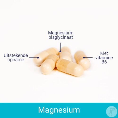 Newpharma Magnesium + Vitamin B6 Nahrungsergänzung 120 Kapseln NF-2