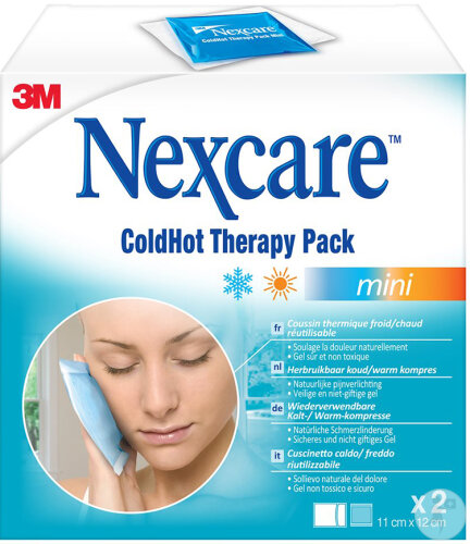 Nexcare ColdHot Therapy Pack Mini 12x11cm 2 Stück