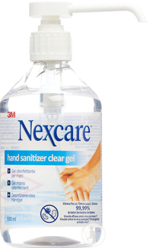 Nexcare Händedesinfektions-Gel Wasserlose Handhygiene 500ml