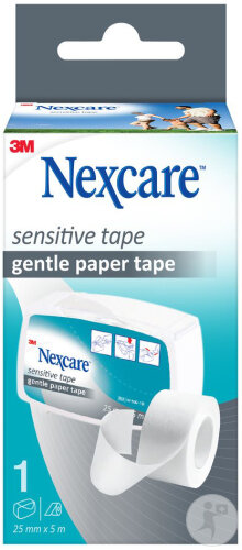 Nexcare Sensitive Tape 25mm x 5m 1 Rolle
