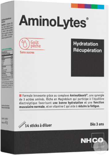 NHCO Aminolytes Pfirsich 14 Sticks