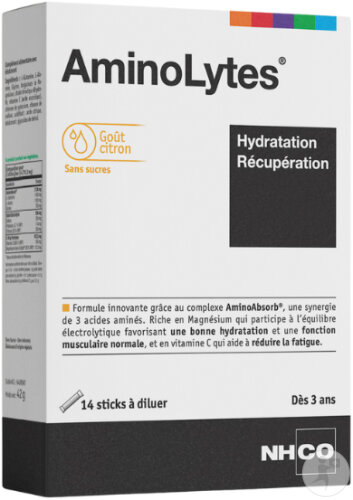 NHCO Aminolytes Zitrone 14 Sticks