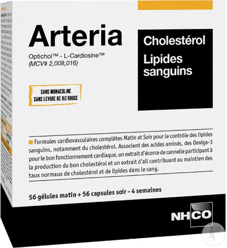 NHCO Arteria Cholesterin Und Blutfette 2x56 Kapseln