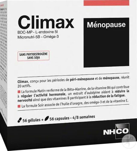 NHCO Climax Menopause 56 Kapseln Und 56 Kapseln