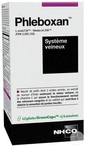 NHCO Phleboxan Venensystem 42 Kapseln