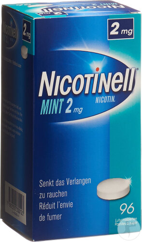 Nicotinell Lutschtabletten 2mg Minze 96 Stück