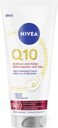 Nivea Body Q10 Straffende + Anti-Falten-Creme Hals Und Dekolleté 200ml