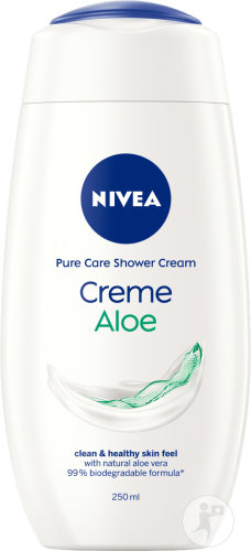 Nivea Pure Care Duschcreme Aloe Flasche 250ml