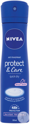 Nivea Protect& Care Deodorant Antitranspirant 48h Schutz Spray 150ml