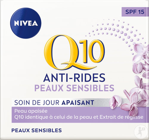 Nivea Q10 Power Anti-Falten + Beruhigende Tagescreme Empfindliche Haut Tiegel 50ml