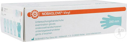 Nobaglove-Vinyl Untersuchungshandschuhe XL 100 Stück