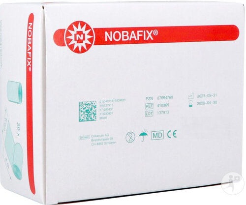 Noba Nobafix Elastische Binde 6cm x 4m Großpackung 20 Stück (9500370)