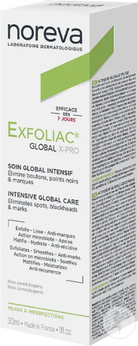 Noreva Exfoliac Global X-Pro Intensivpflege Tube 30ml