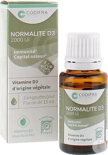 Normalite D3 2000IE Immunität Und Knochenschutz Flakon 15ml