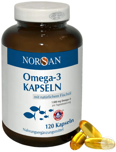 Norsan Omega-3 120 Kapseln