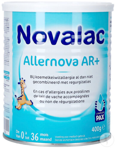 Novalac Allernova Ar+ 0-36m Pulver 400g