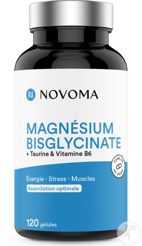 Novoma Magnesium Bisglycinat 120 Kapseln