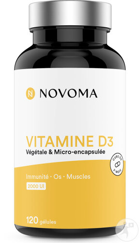 Novoma Vitamin D3 120 Kapseln