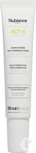 Nubiance ACT-5 Anti-Unreinheiten Pflege Zu Akne Neigende Haut Tube 30ml