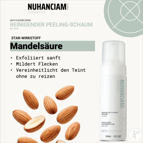 Nuhanciam Reinigungs-Peeling-Schaum 150ml-3