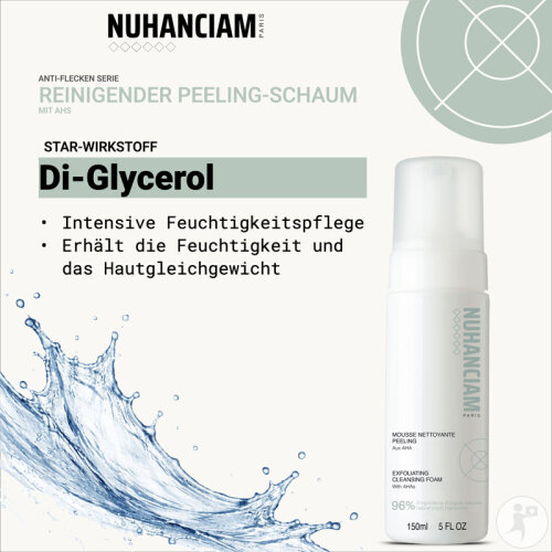Nuhanciam Reinigungs-Peeling-Schaum 150ml-4