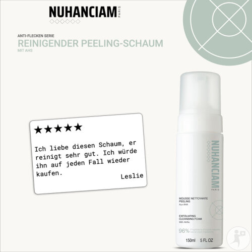 Nuhanciam Reinigungs-Peeling-Schaum 150ml-6