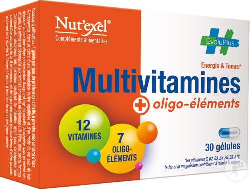 Nut'Exel Multivitamine & Spurenelemente 30 Kapseln