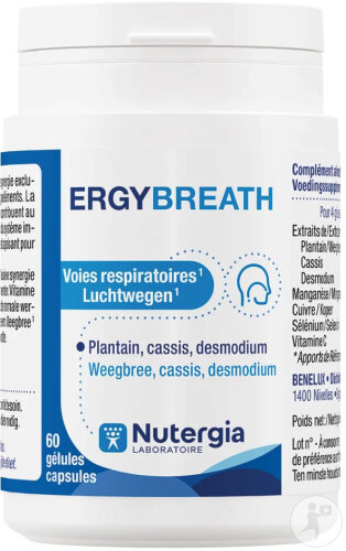 Nutergia Ergybreath Atemwege 60 Kapseln