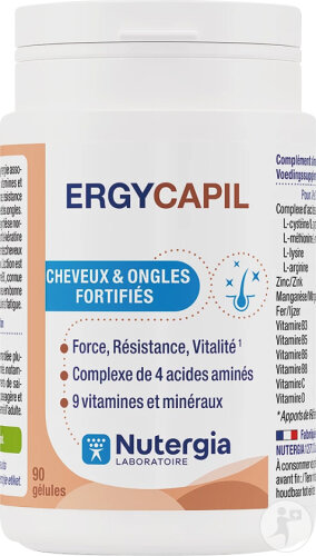 Nutergia Ergycapil Gestärkte Haare Und Nägel 90 Kapseln