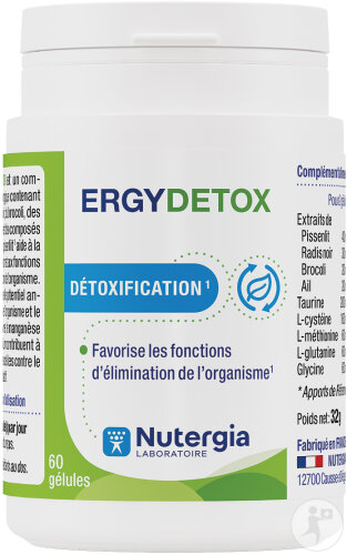 Nutergia Ergydetox 60 Kapseln