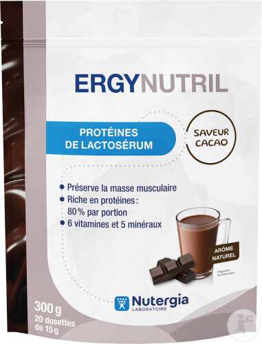 Nutergia Ergynutril Molkeprotein Kakao 300g