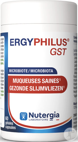 Nutergia Ergyphilus GST Probiotika Zur Regulierung Des Mikrobioms 60 Kapseln