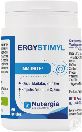 Nutergia Ergystimyl Immunsystem 60 Kapseln
