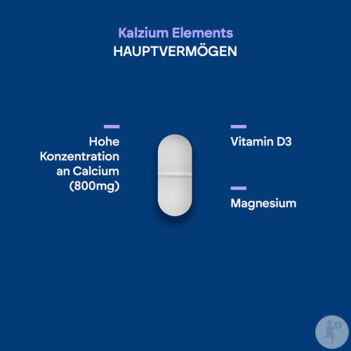 Nutralie Calcium 800mg + D3 + Magnesium 90 Tabletten-4