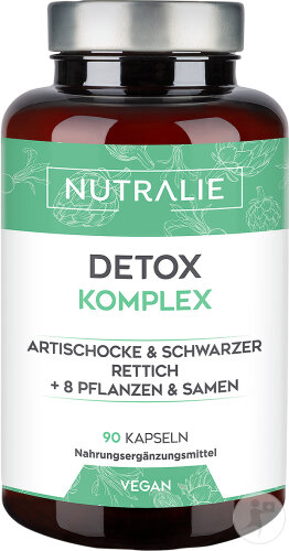 Nutralie Detox Komplex + B1 + B6 + Cholin Reinigend Und Diuretisch 90 Kapseln