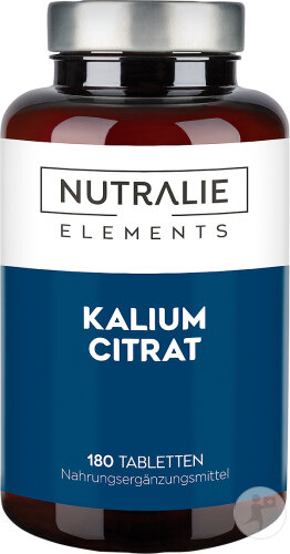 Nutralie Kaliumcitrat 2880mg Für Muskeln 180 Tabletten