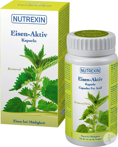 Nutrexin Eisen-Aktiv 120 Kapseln