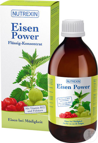 Nutrexin Eisen Power Flüssig-Konzentrat Flasche 500ml