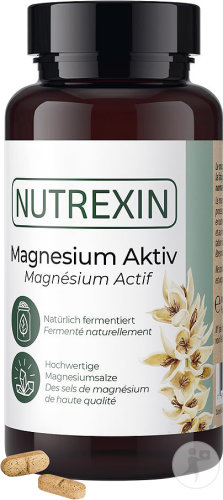 Nutrexin Magnesium-Aktiv Hochwertige Magnesiumsalze 120 Tabletten
