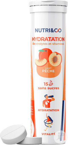 Nutri&Co Elektrolyte Pfirsich 15 Tabletten