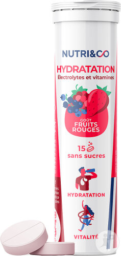 Nutri&Co Elektrolyte Rote Früchte 15 Tabletten